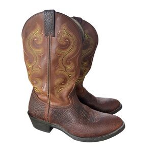 Double H Men’s Brown Western Cowboy Boots